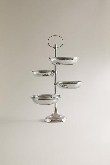 VERTICAL STEEL BOWL STAND - Steel by Zara