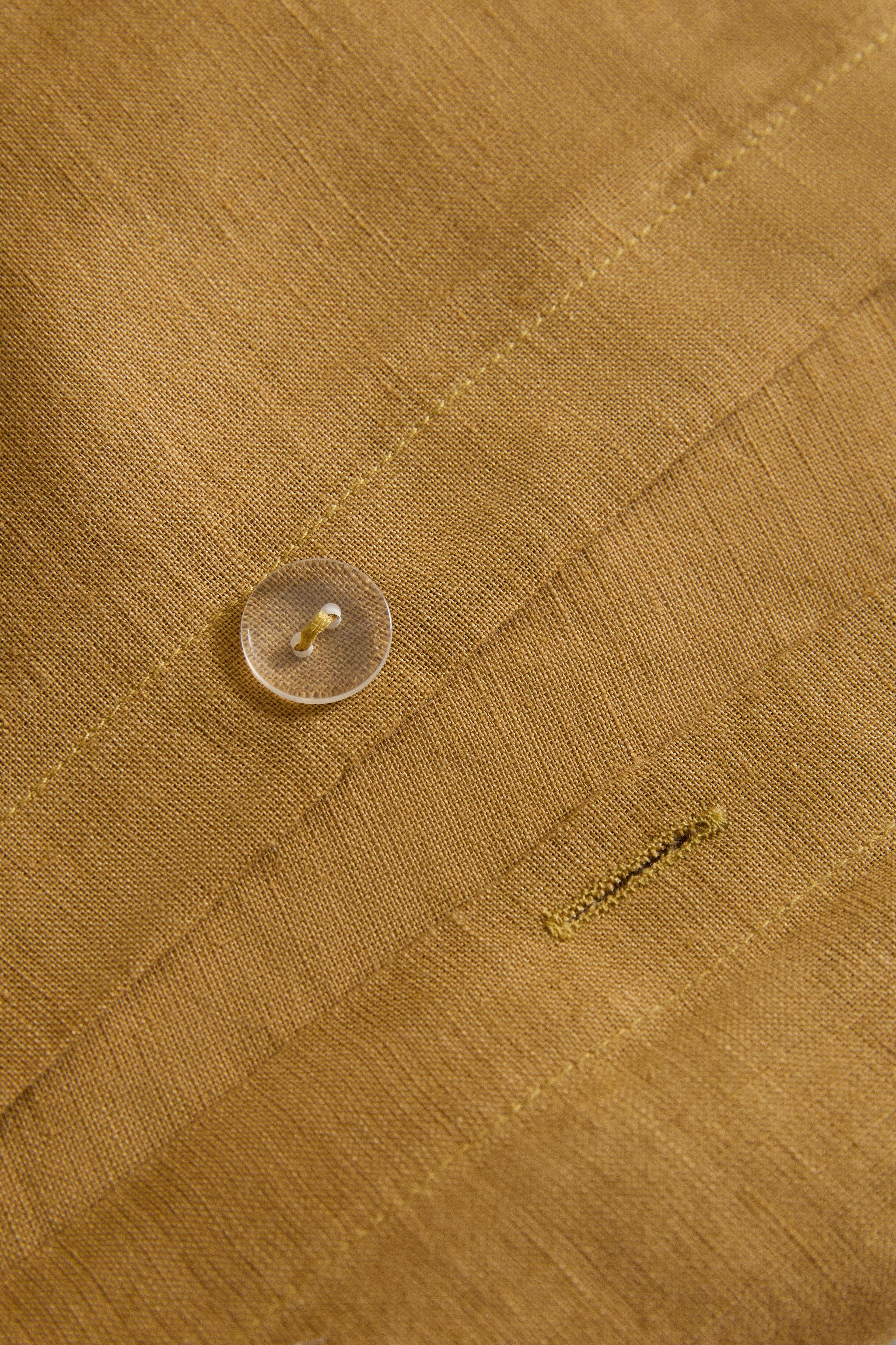 HOUSSE DE COUETTE LIN DÉLAVÉ (140 GxM²)