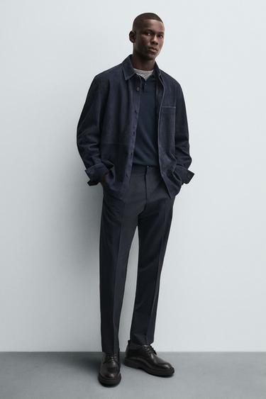 CHAUSSURES EN CUIR VOLUME - Noir de Zara - Image 1