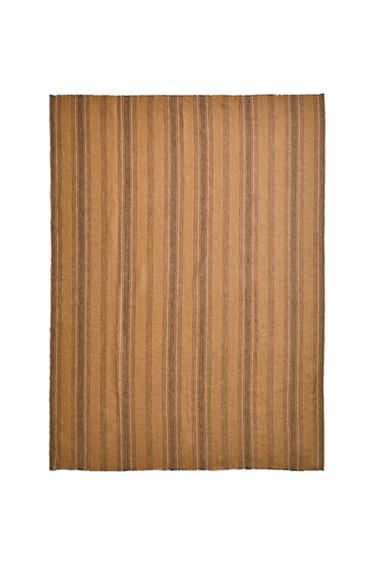 STRIBET TÆPPE I HØR - sand fra Zara