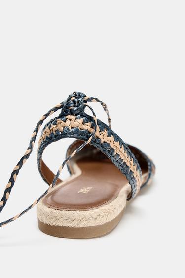 WOVEN FLAT SHOES - Multicoloured by Zara - Image 5