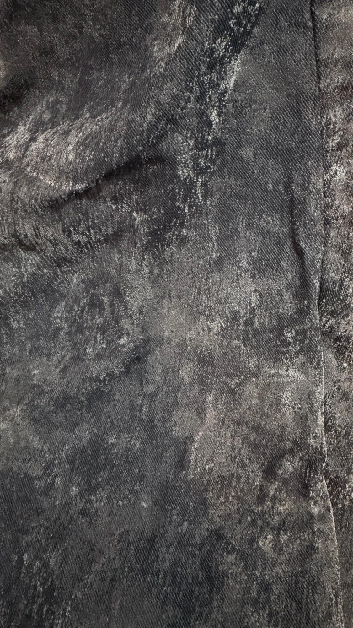 ABSTRACT JACQUARD STRAIGHT-LEG JEANS - Image 3