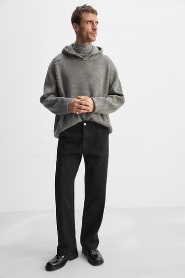 JEANS STRAIGHT FIT - Negro de Zara
