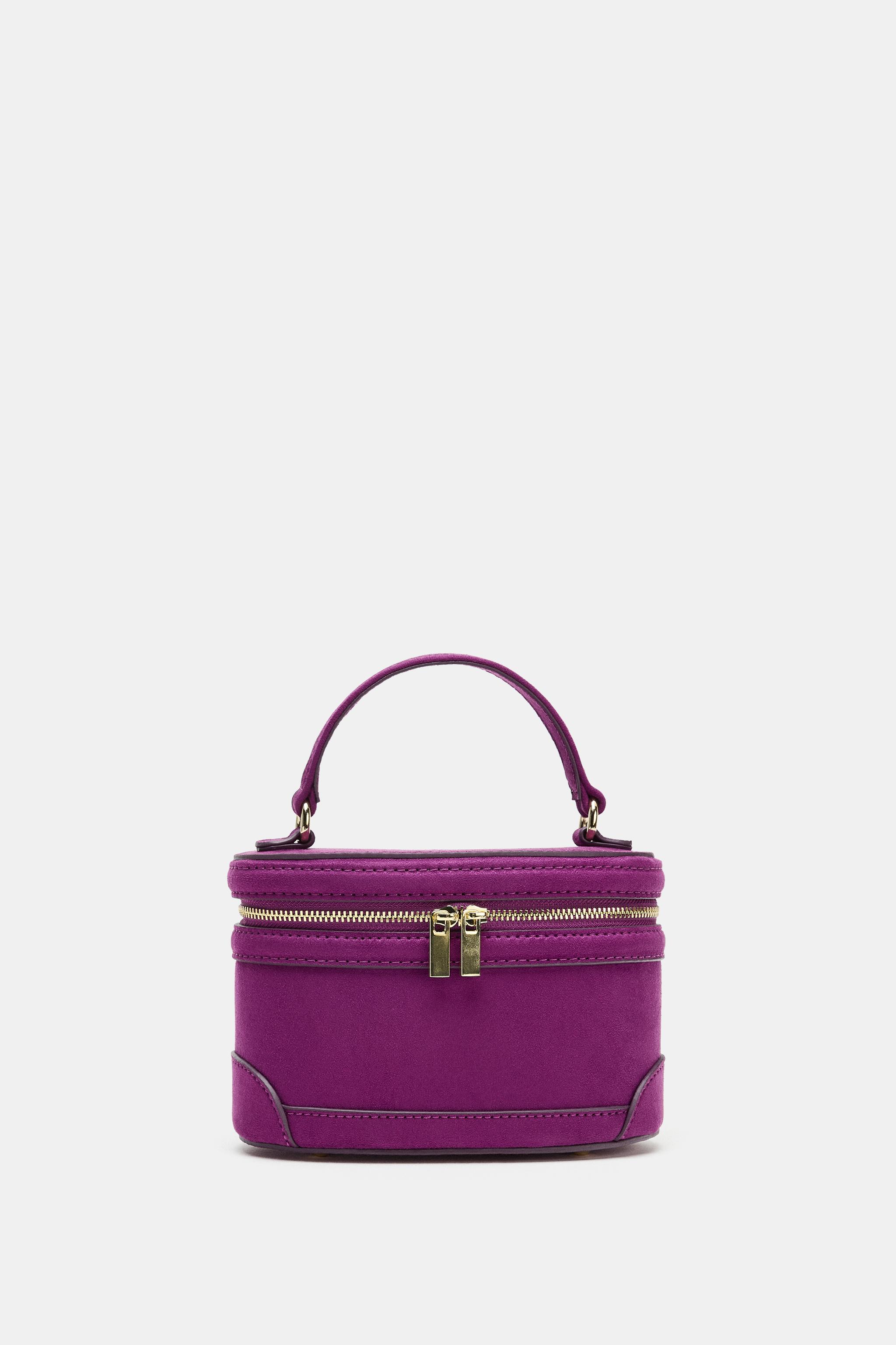 VANITY BAG - Purple | ZARA Iraq