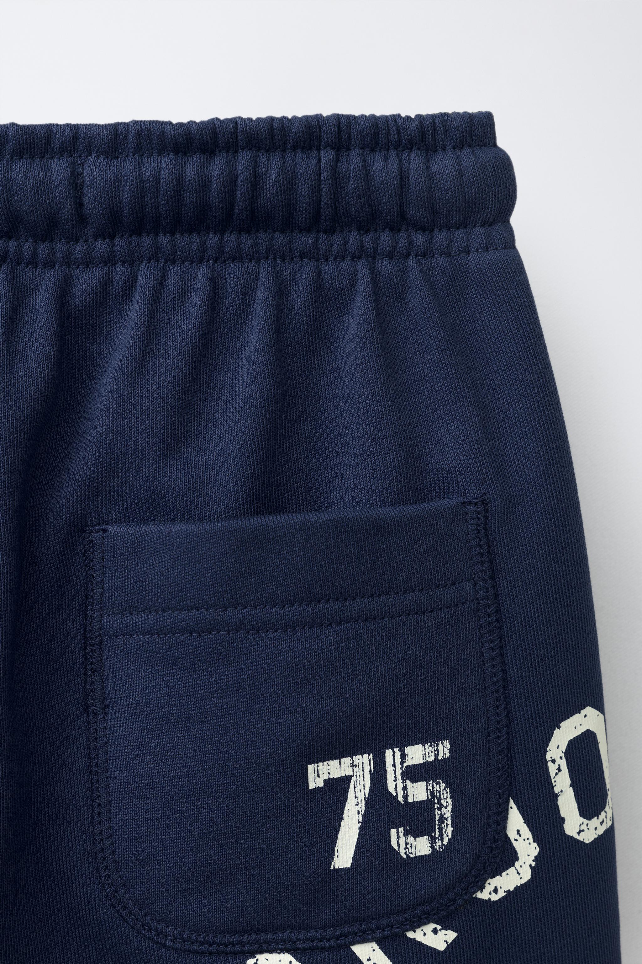 Детские шорты Zara BROOKLYN PRINT JOGGER SHORTS — фото 5