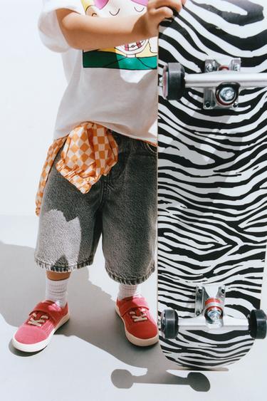 COTTON SNEAKERS - Red by Zara