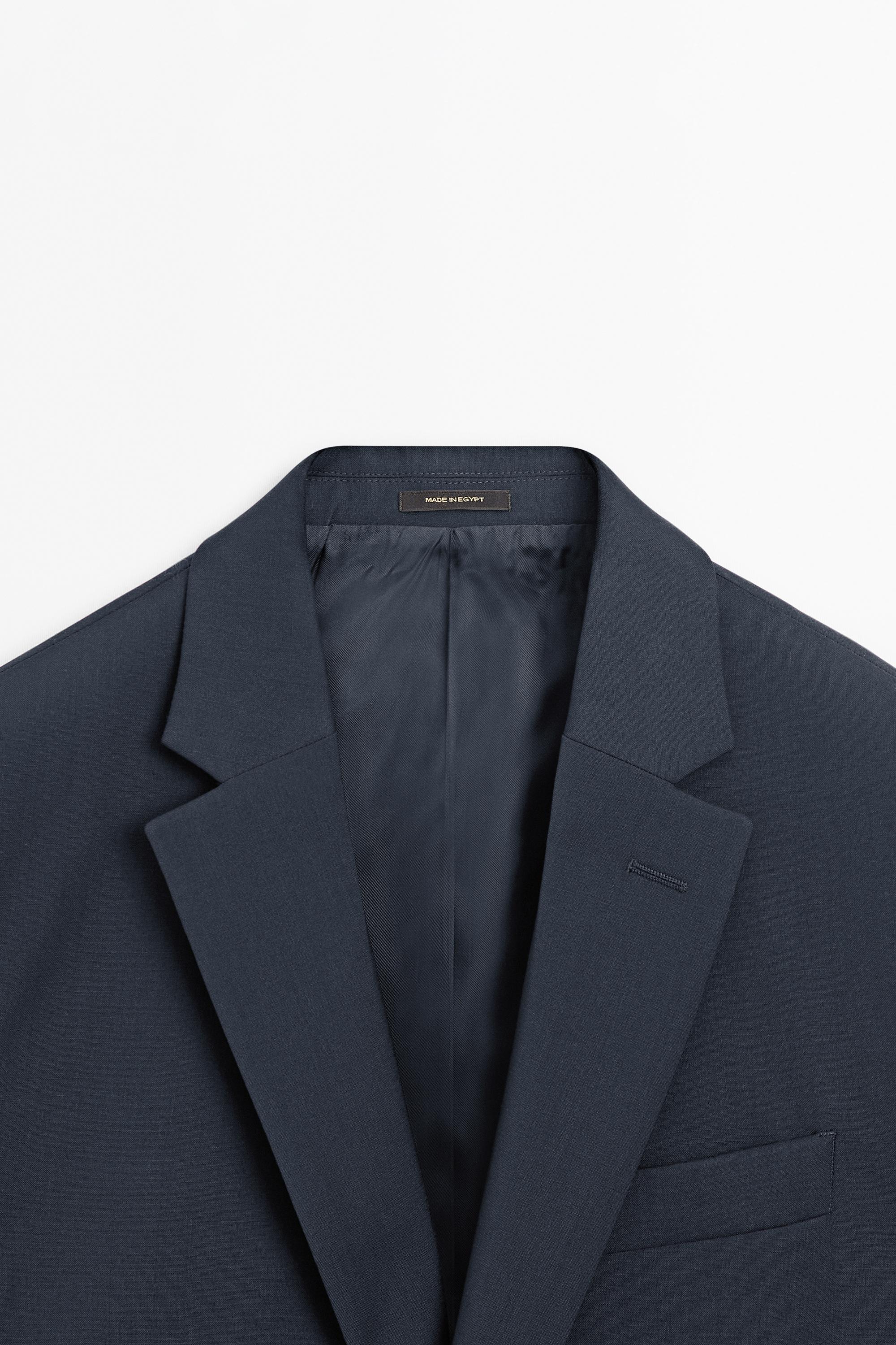Veste de costume 100 % laine froide