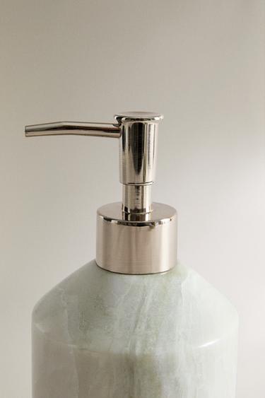 MARBLE SOAP DISPENSER - Greens by Zara - Image 1