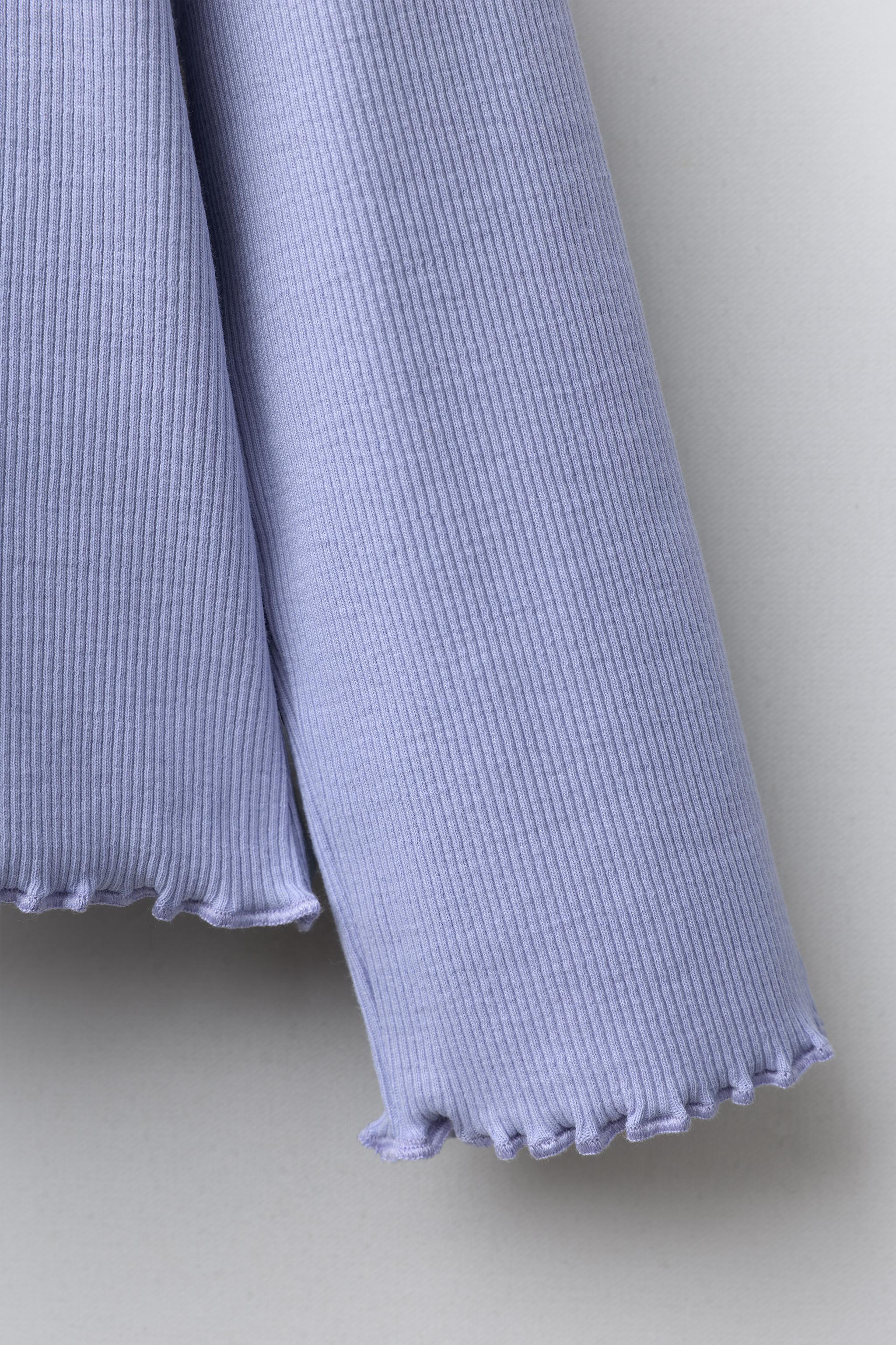 RIBBED HEART T-SHIRT