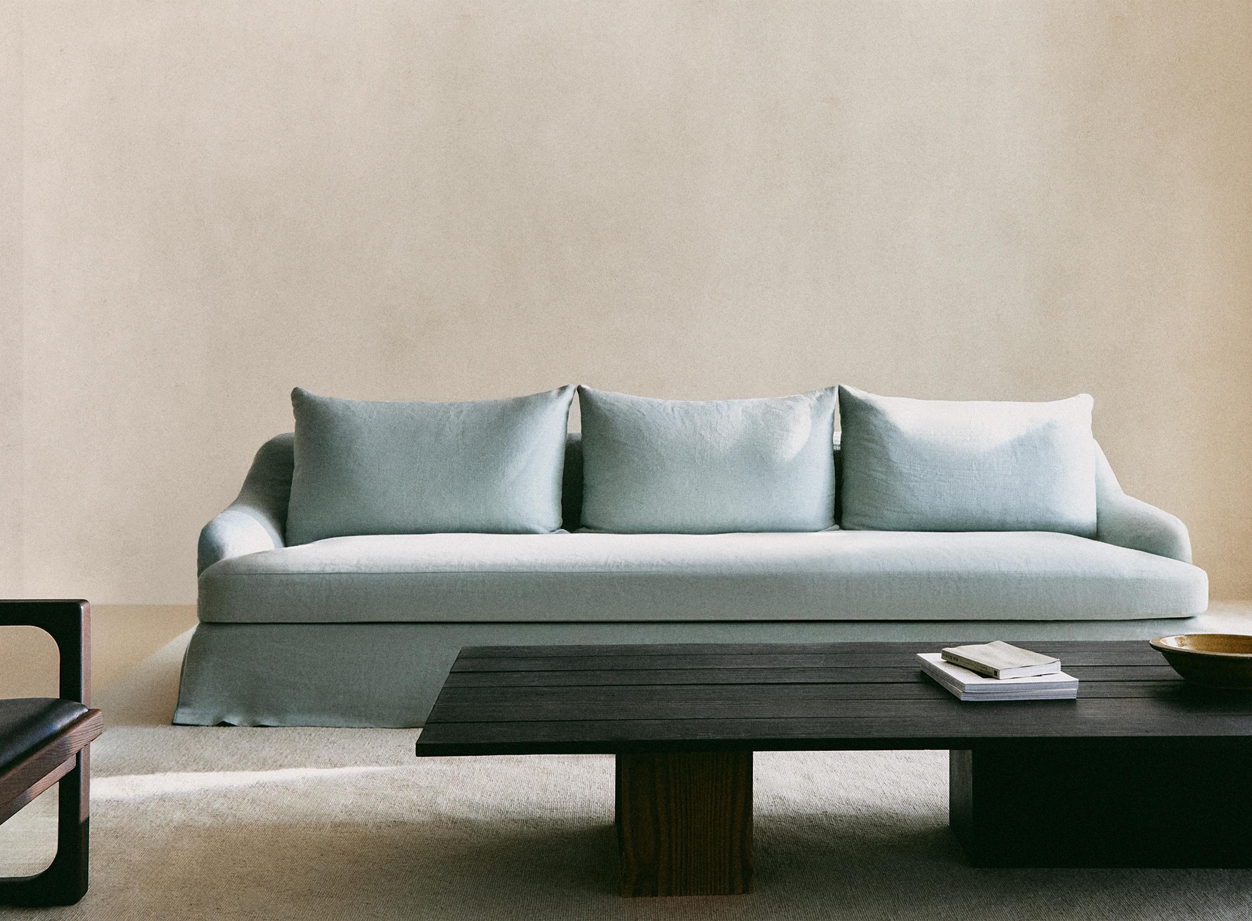 COUCH 01 — Mid-blue