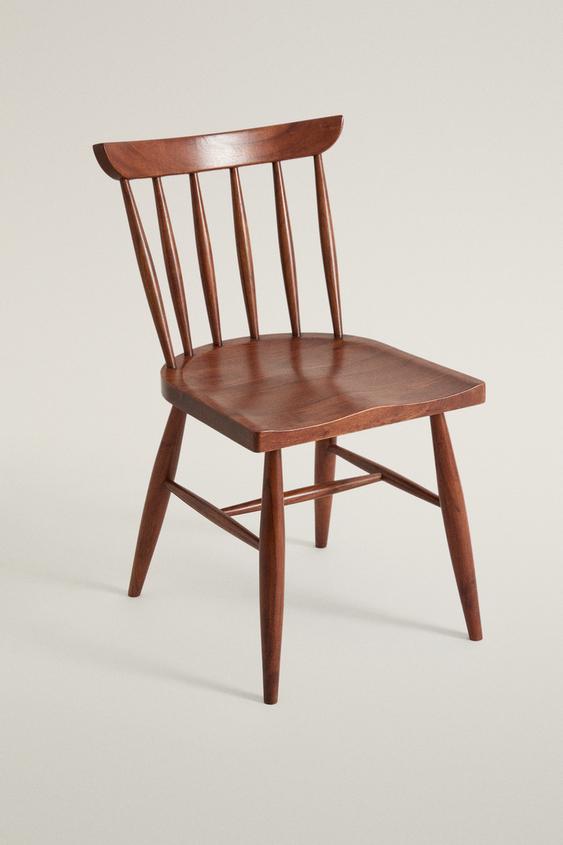CHAISE BOIS D’ACACIA - Marron de Zara - Image 0