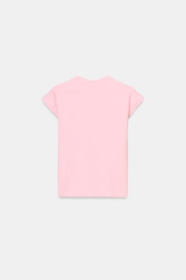 SLOGAN T-SHIRT - Pink by Zara - Image 3