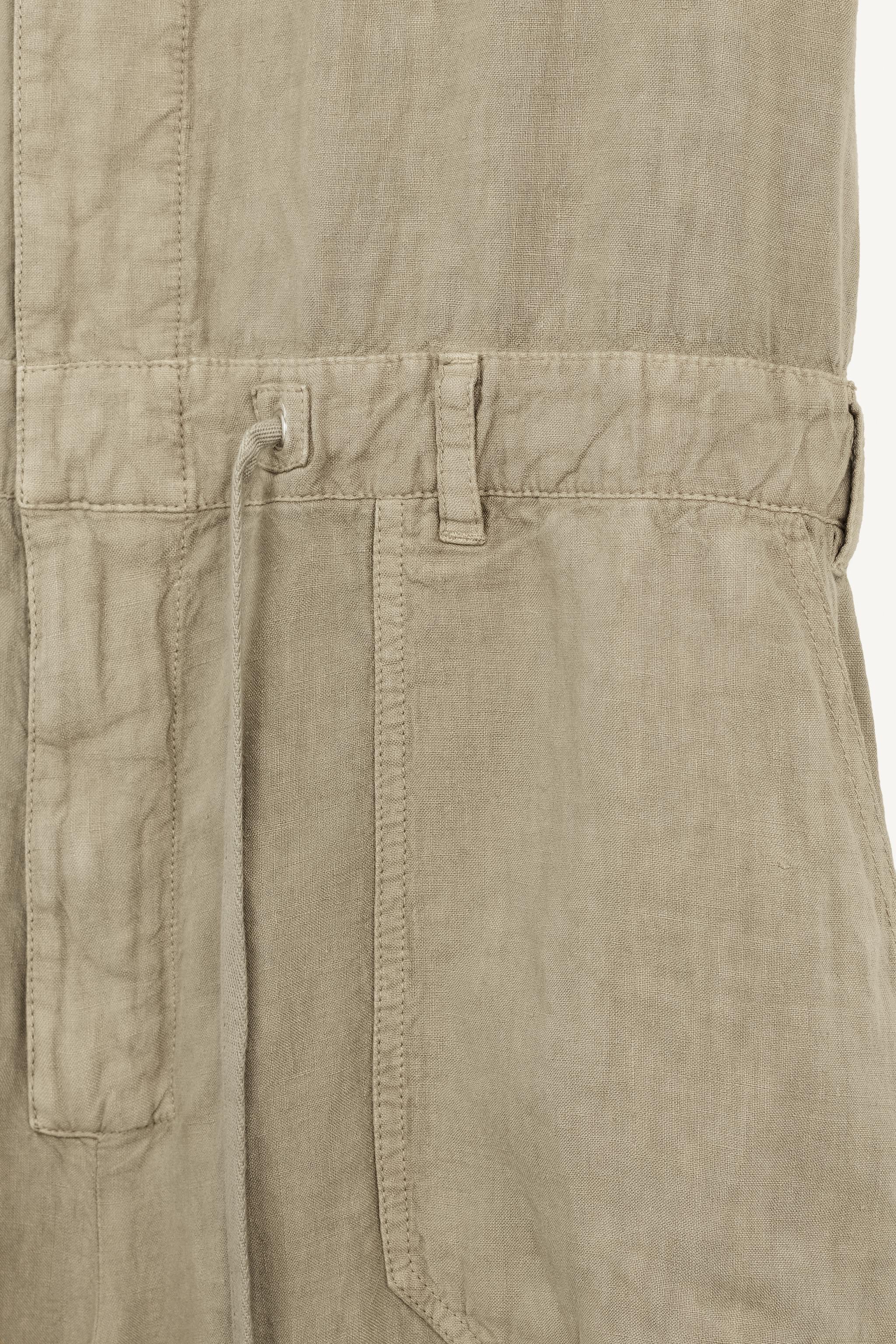 Khaki / ◯◯◯◯ Zara Man Pants 38x33 Tan Flat Front Slim Fit Khakis Made