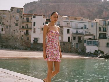 Women's Pink Mini Dresses | ZARA United States Women's Pink Mini Dresses | ZARA United States