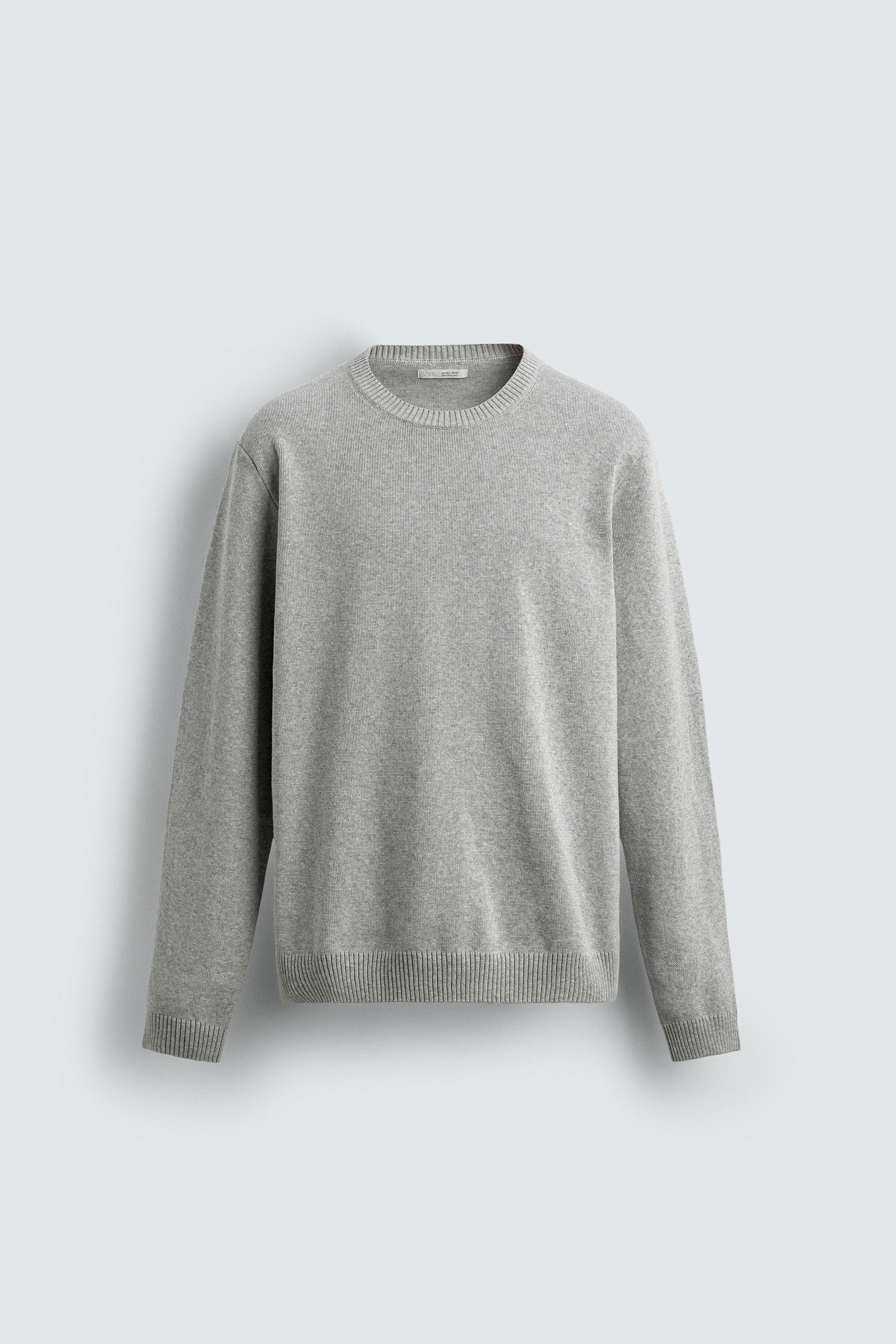 TEXTURED COTTON JUMPER