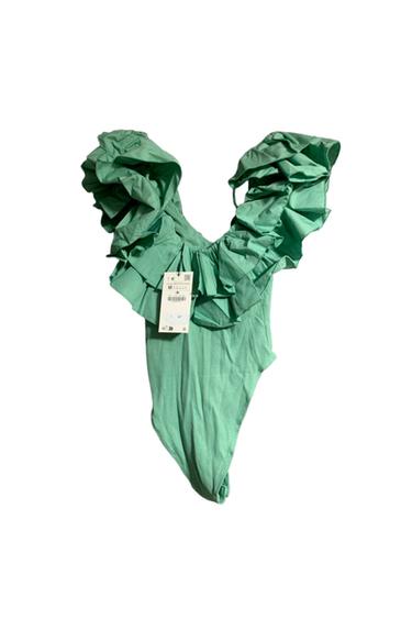 GREEN BODYSUIT