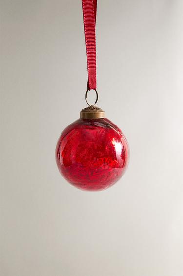RODE KERSTBAL - Rood van Zara - Afbeelding 0