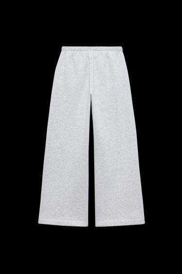 HARVARD UNIVERSITY PLUSH TROUSERS - Grey marl by Zara