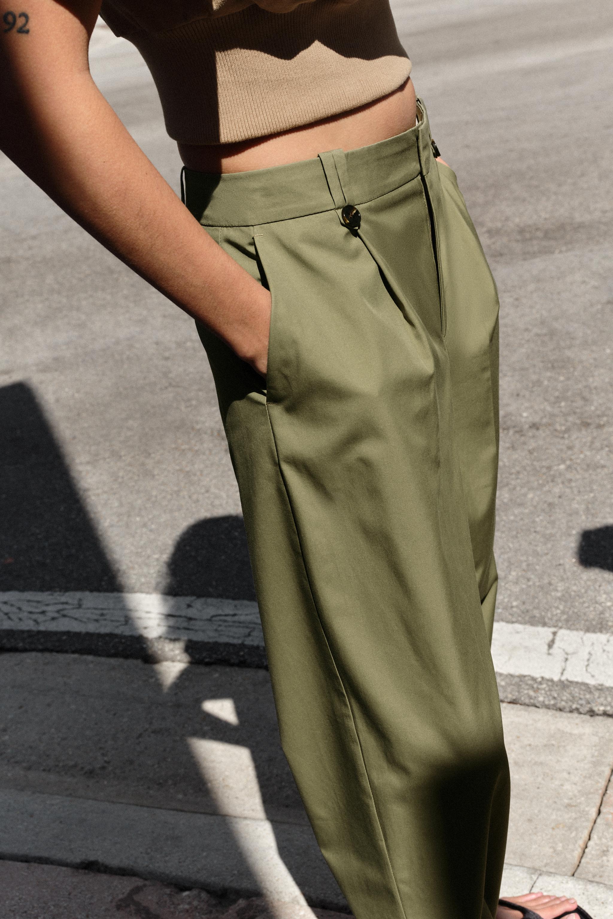 DÜZ KESİM CHINO PANTOLON - Görsel 4