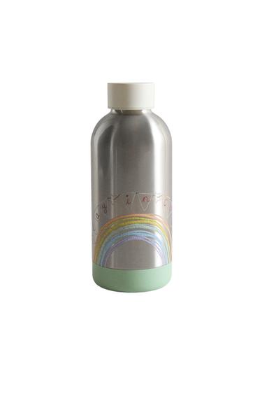 Zara CHILDREN’S RAINBOW STAINLESS STEEL WATER BOTTLE - 多色