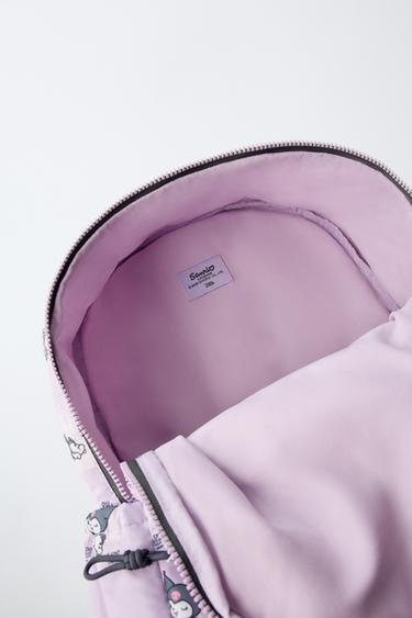 KUROMI © SANRIO SCHOOL BACKPACK - Mauve Purple by Zara - Image 3