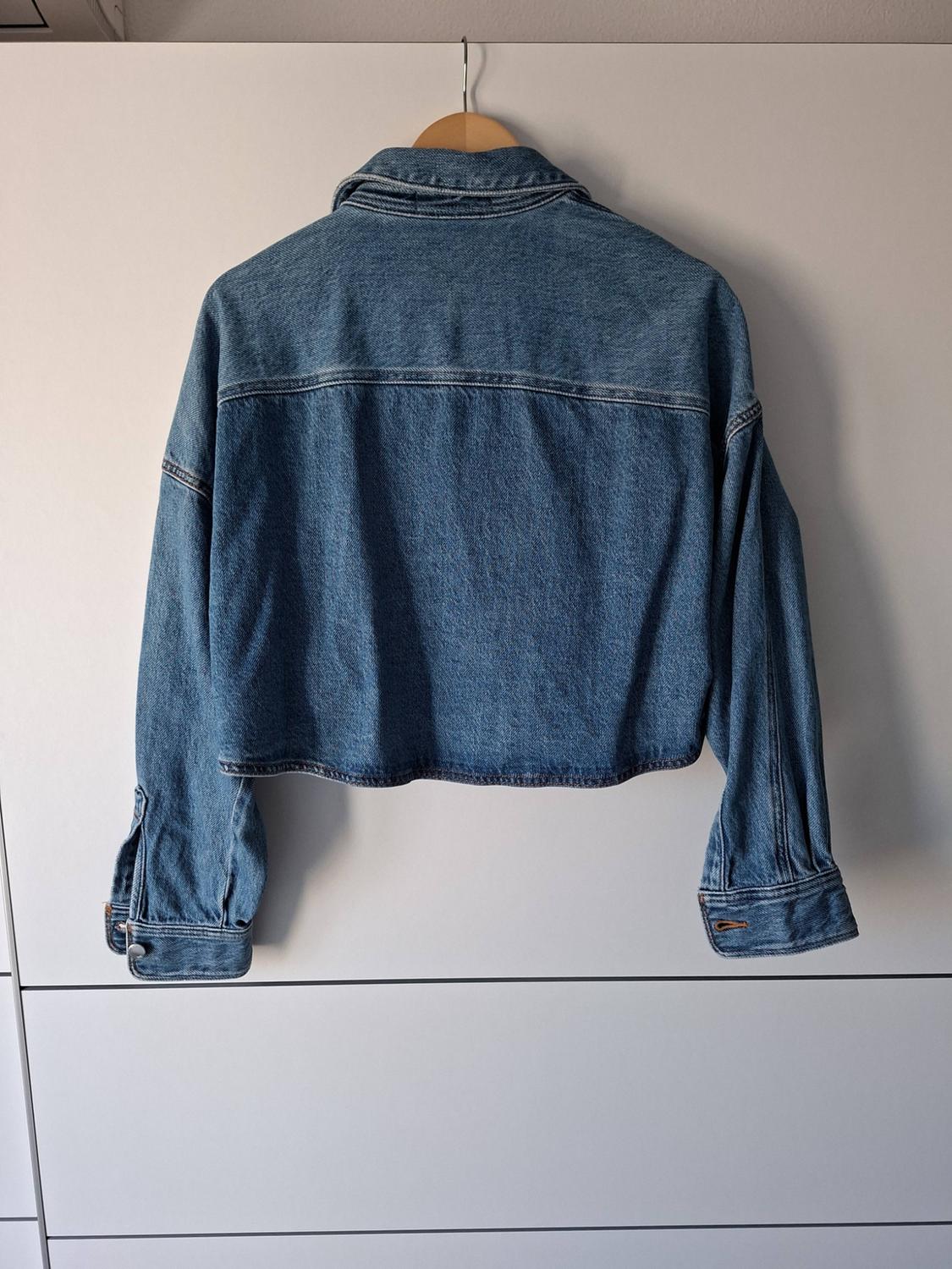 Z1975 CROPPED OVERSIZE DENIM SHIRT - Image 3