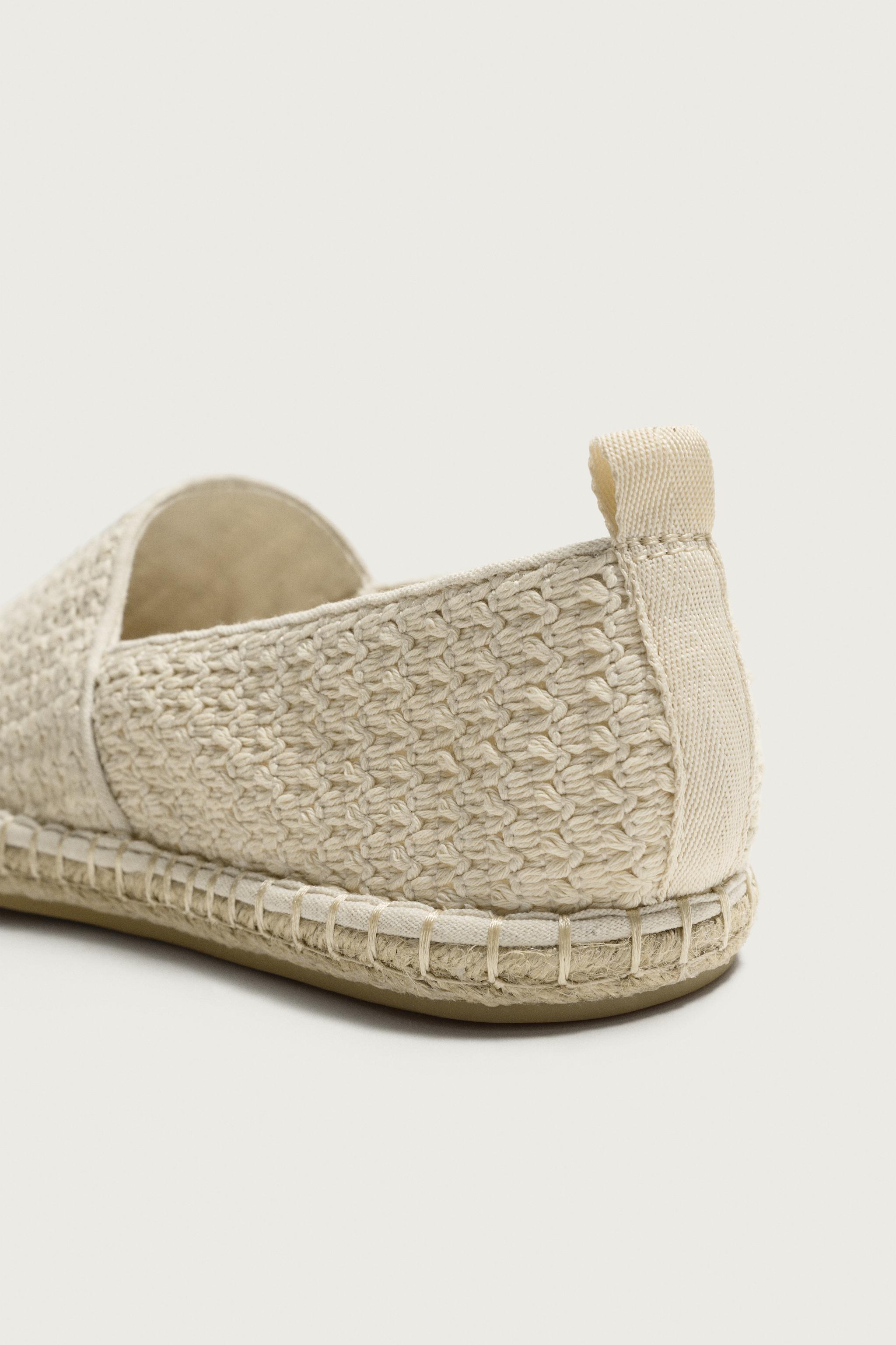 KNIT FABRIC ESPADRILLES