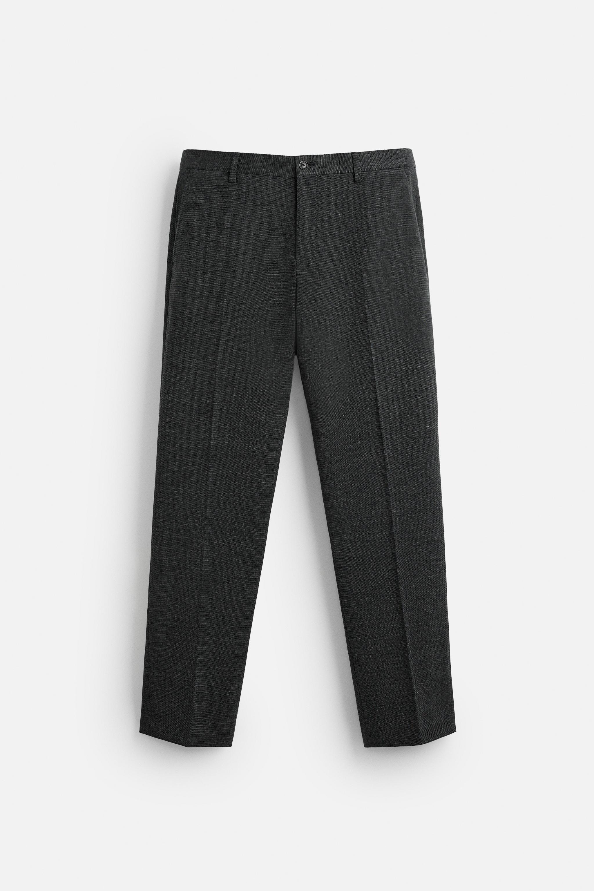 ZARA ザラ パンツスーツ セットアップ ストレッチ ブルー 40