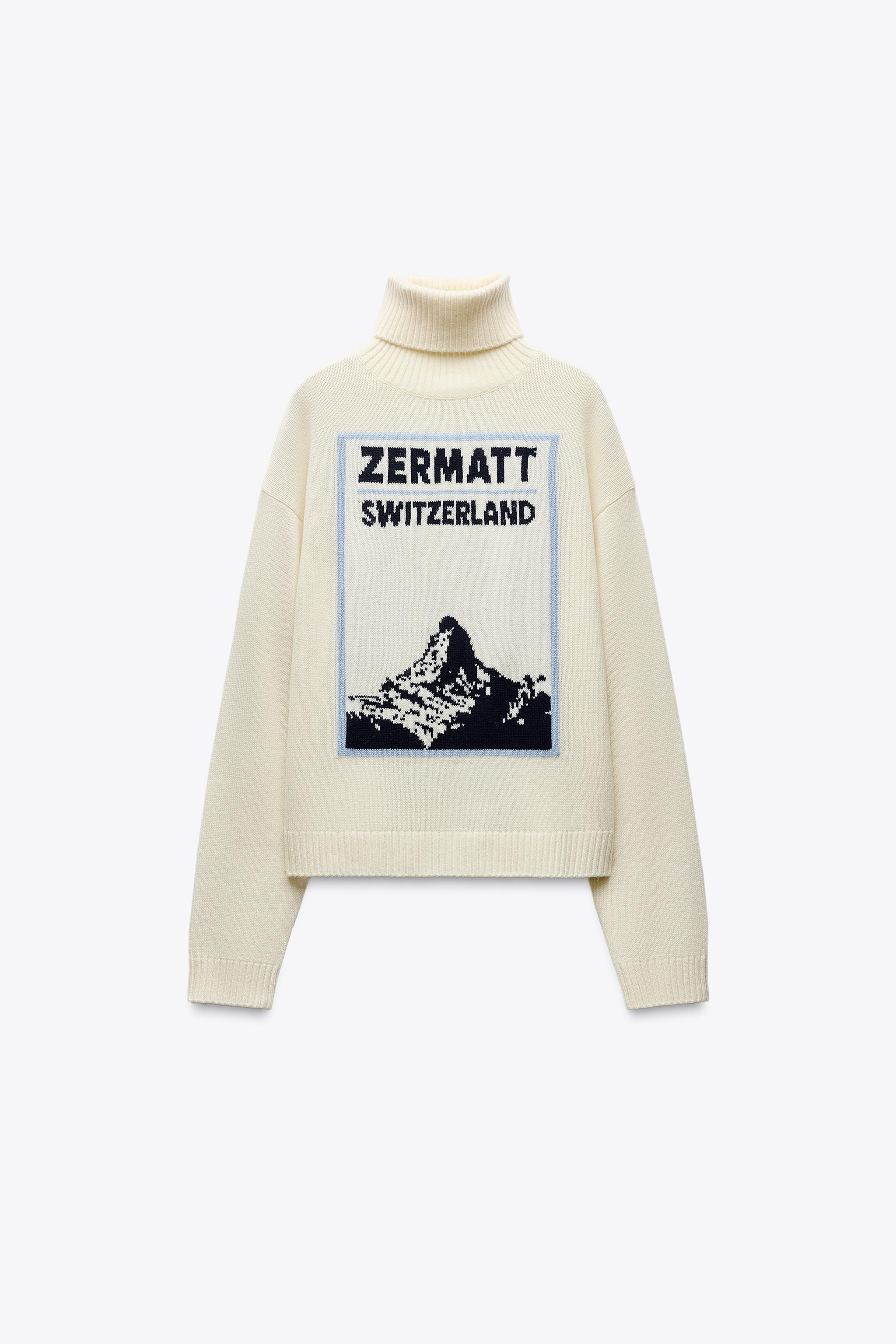 カシミヤ＆ウール無地セーター - ブラウン | ZARA Japan / 日本