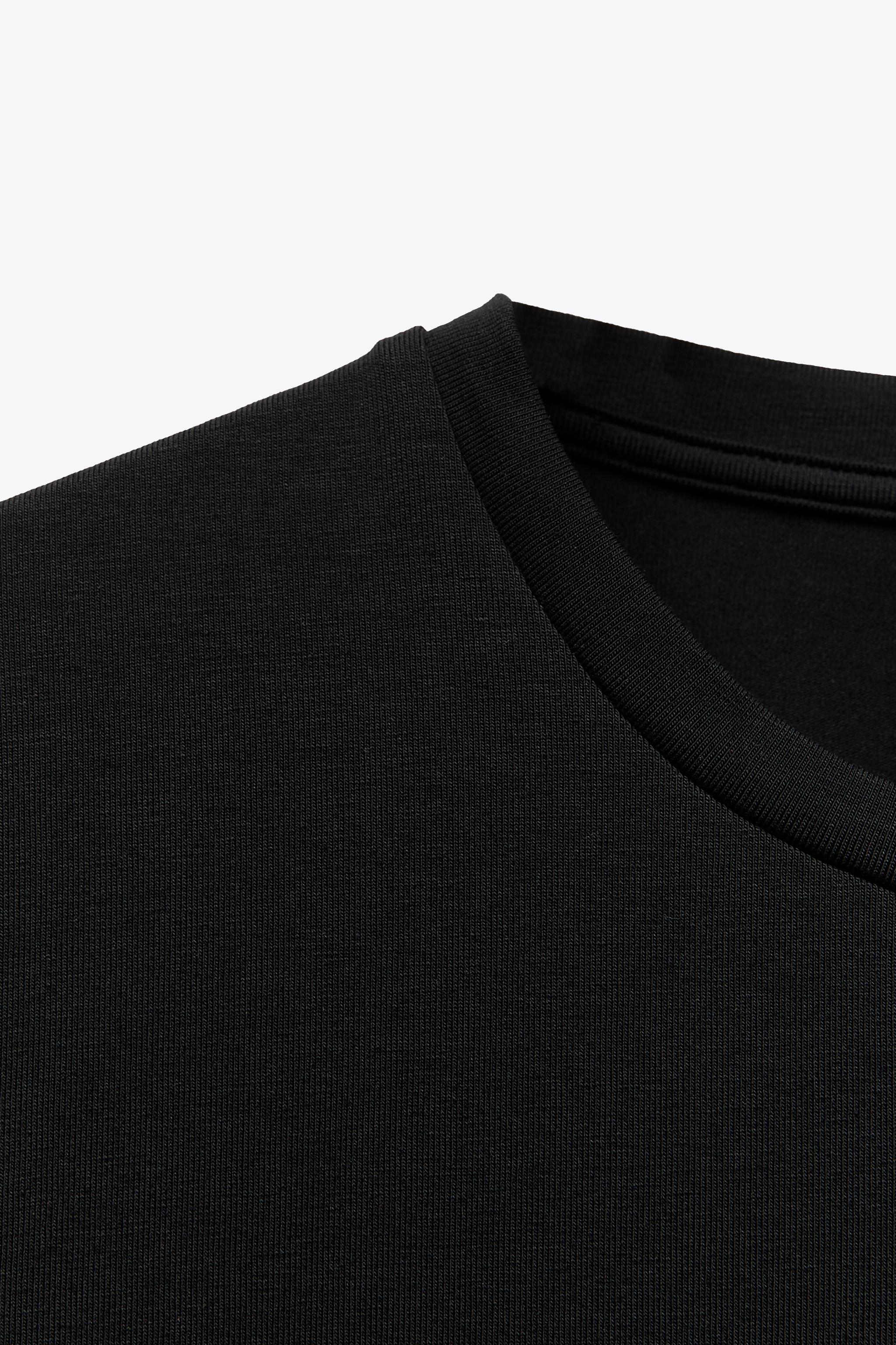KISA KOLLU CROP T-SHIRT - Görsel 10
