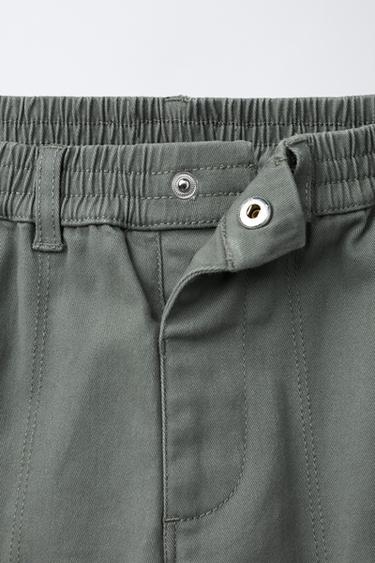 CARGO JOGGING TROUSERS - Khaki by Zara - Image 2