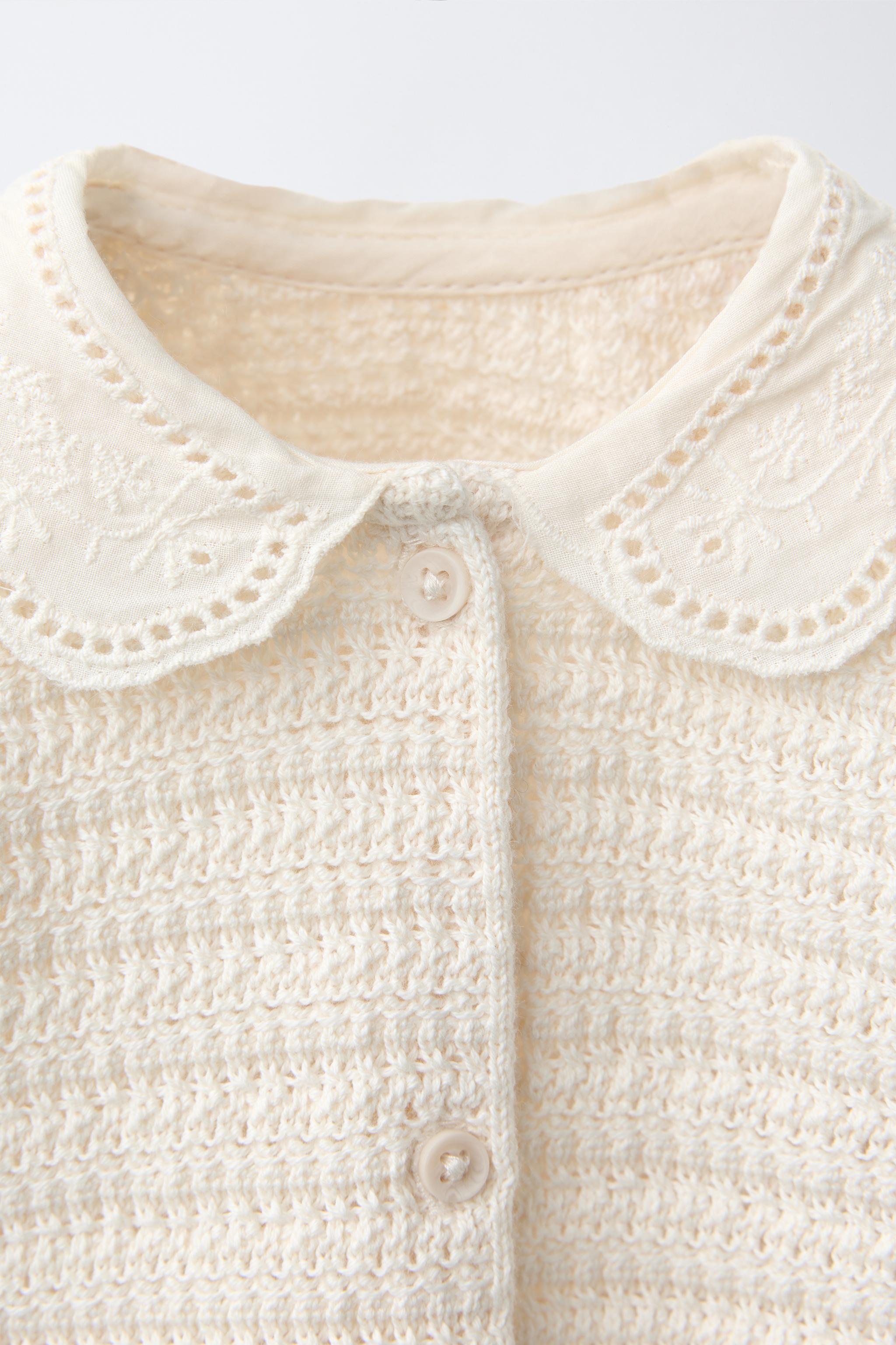 GILET EN MAILLE TEXTURÉE
