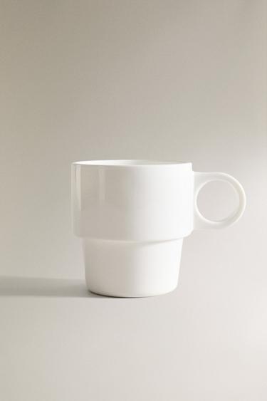 TASSE VERRE RECYCLABLE BLANC - Blanc de Zara