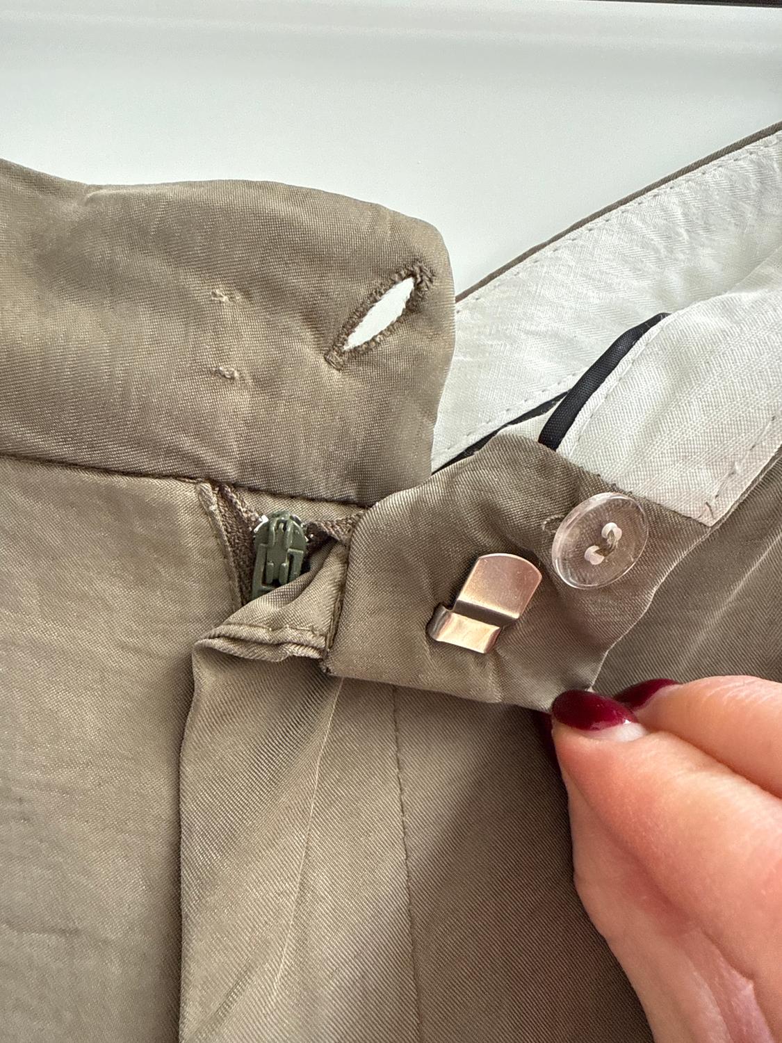 DOUBLE PLEAT TROUSERS WITH FLAPS - Image 3