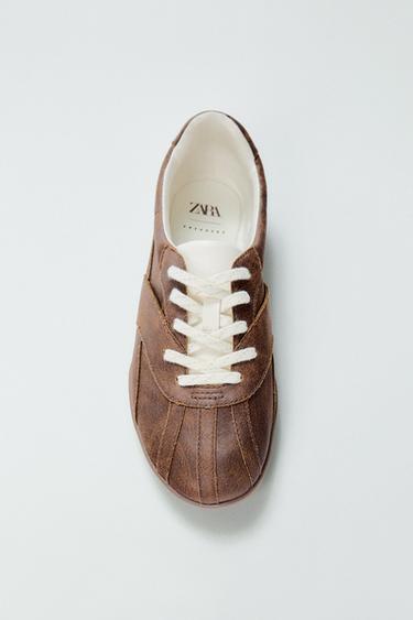 Zara SNEAKERS - Brown