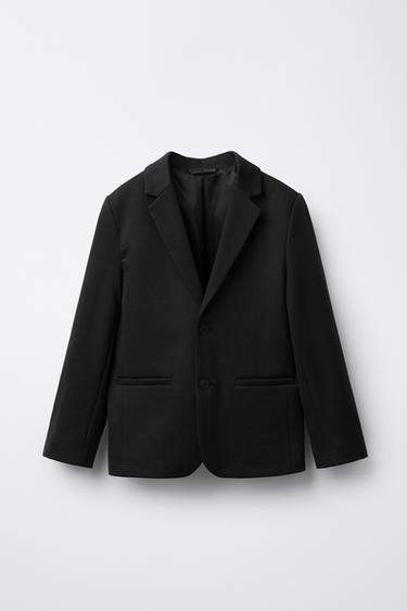Zara COMFORT SUIT BLAZER - Black