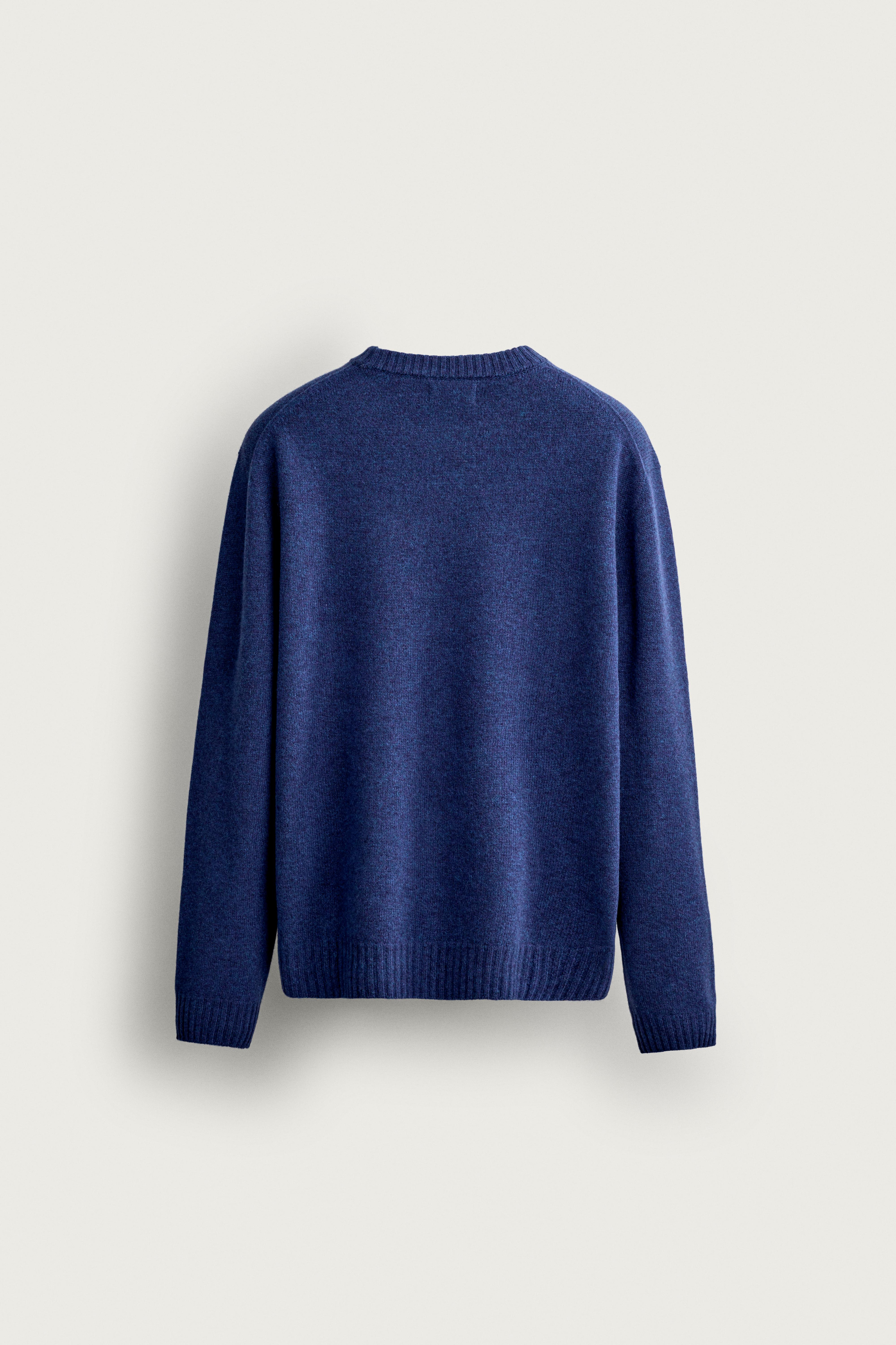 WOOL BLEND REGULAR FIT SWEATER