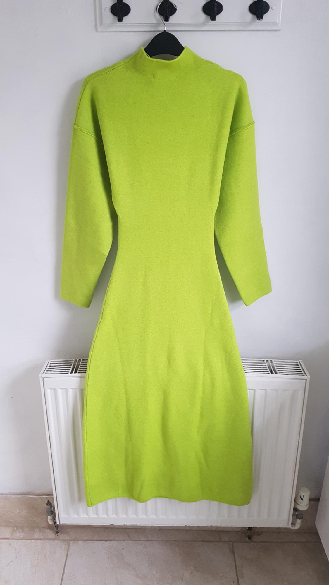 HIGH-NECK KNIT DRESS - Image 7