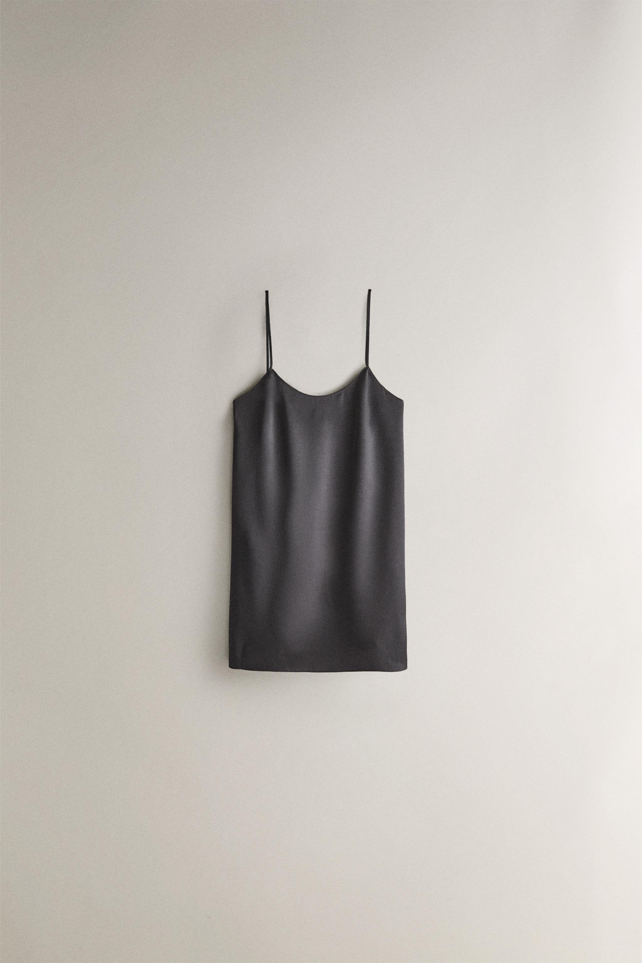 SHORT SILK BLEND — Grey