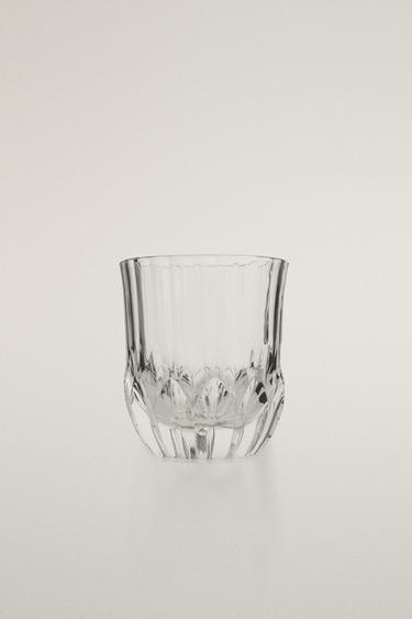 VERRE CRISTALLIN EFFET TAILLÉ - Transparent de Zara - Image 0