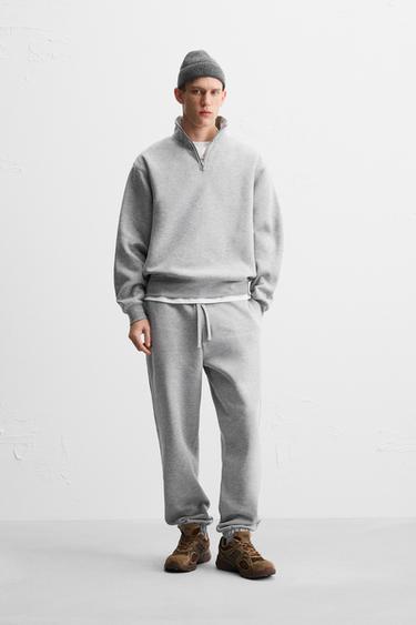 BASIC ZIP NECK TRACKSUIT - Yellow by Zara