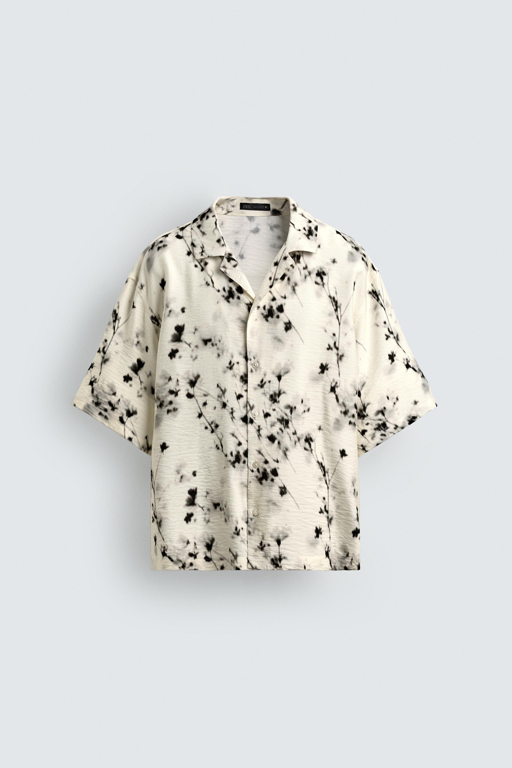 CHEMISE RELAXED FIT À IMPRIMÉ FLEURI