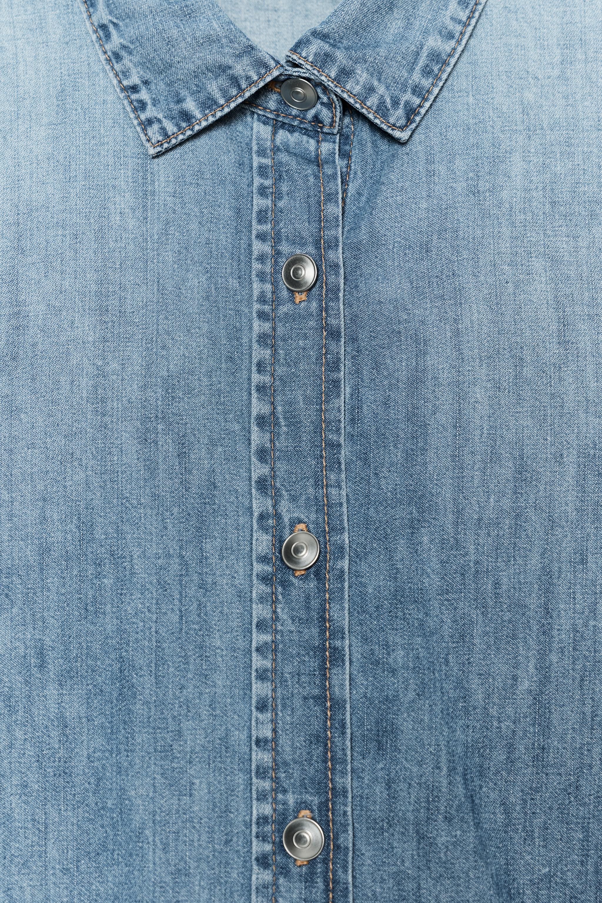 CHEMISE EN DENIM TRF