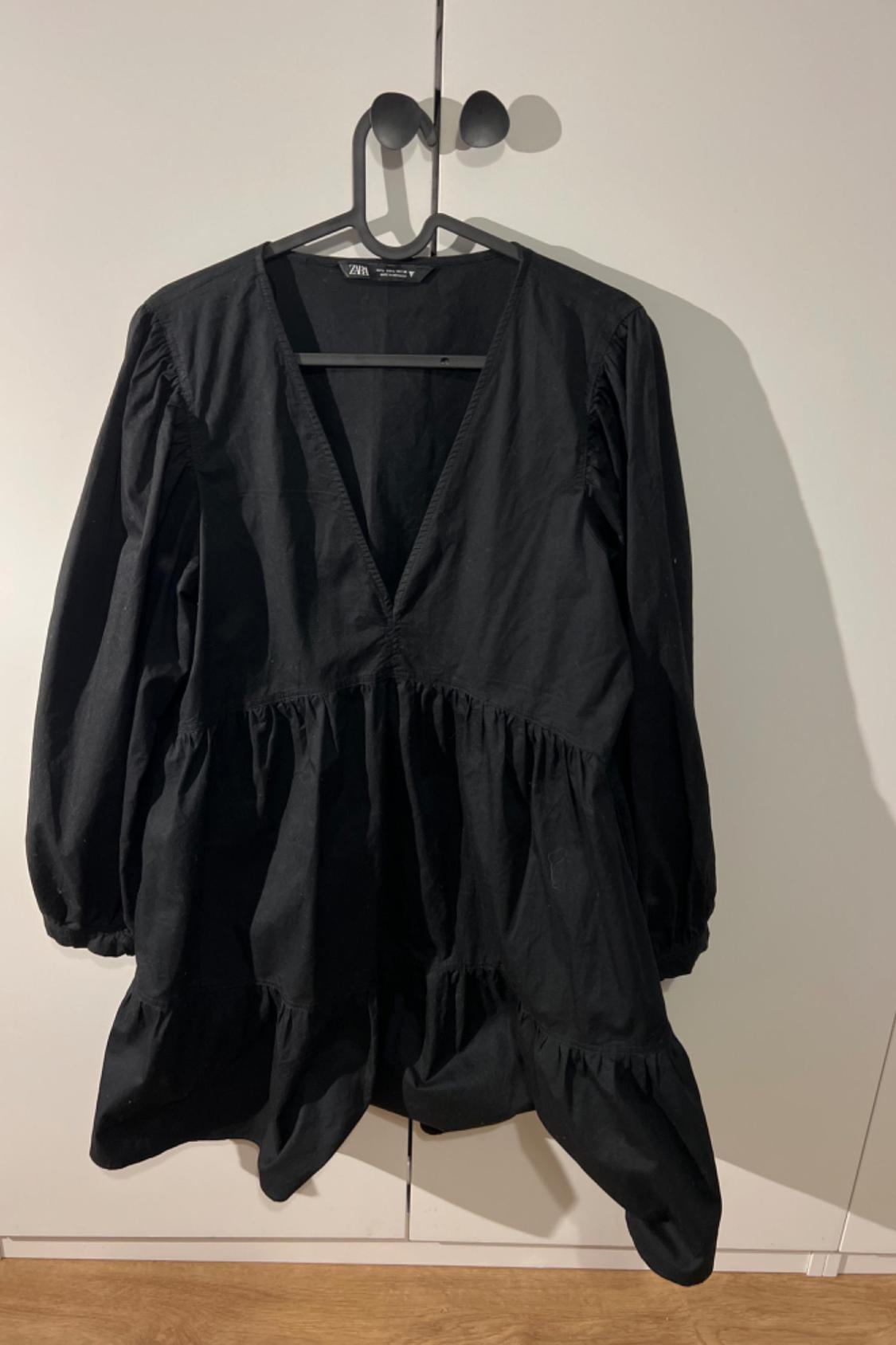 POPLIN PANELLED DRESS