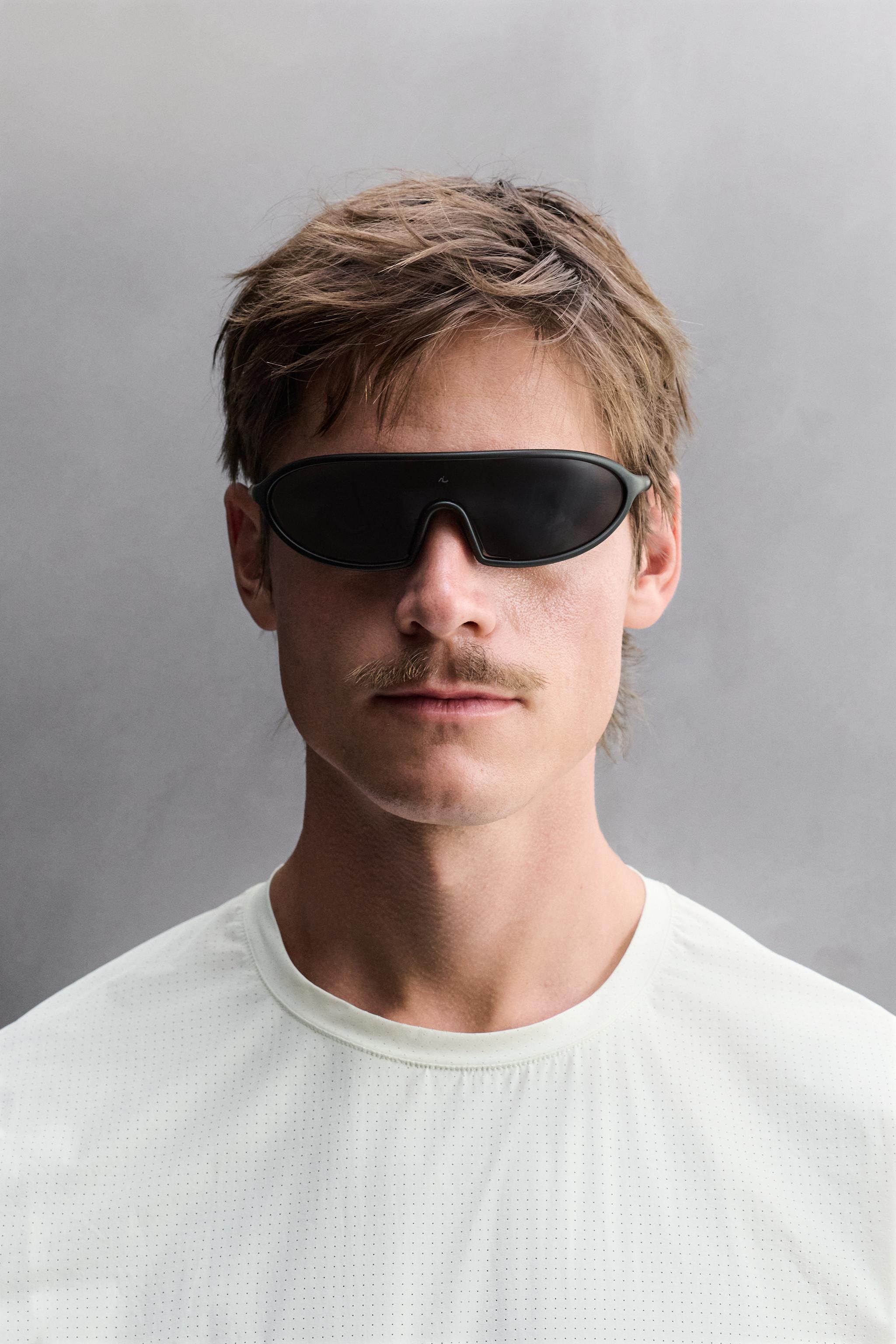 SAHARA RIDAR© x ZARA SPORTS SUNGLASSES — Black