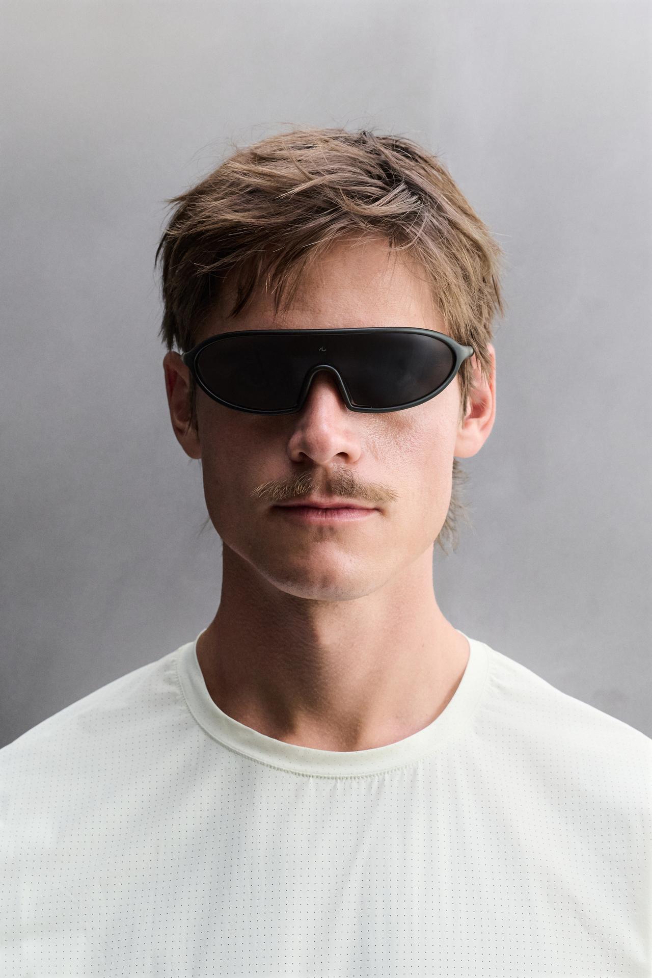 SAHARA RIDAR© x ZARA SPORTS SUNGLASSES — Black