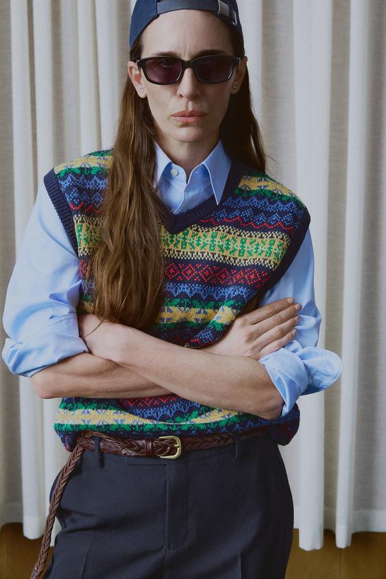 Zara AARON LEVINE X ZARA DRESS SHIRT - Vinegar - Image 0