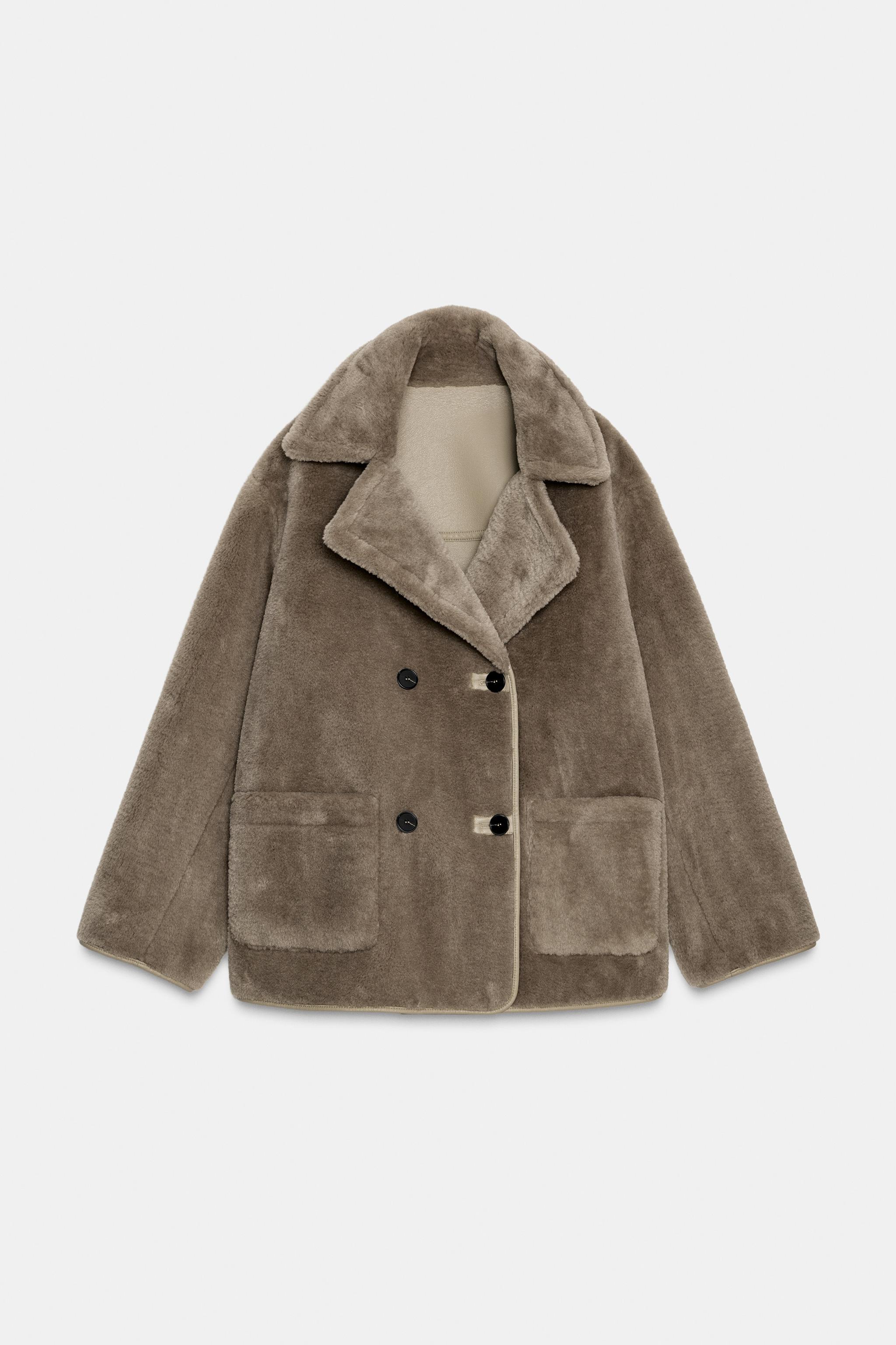 REVERSIBLE DOUBLE-FACED COAT