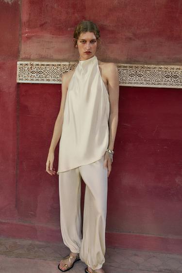 LOOK - Cinza-escuro da Zara