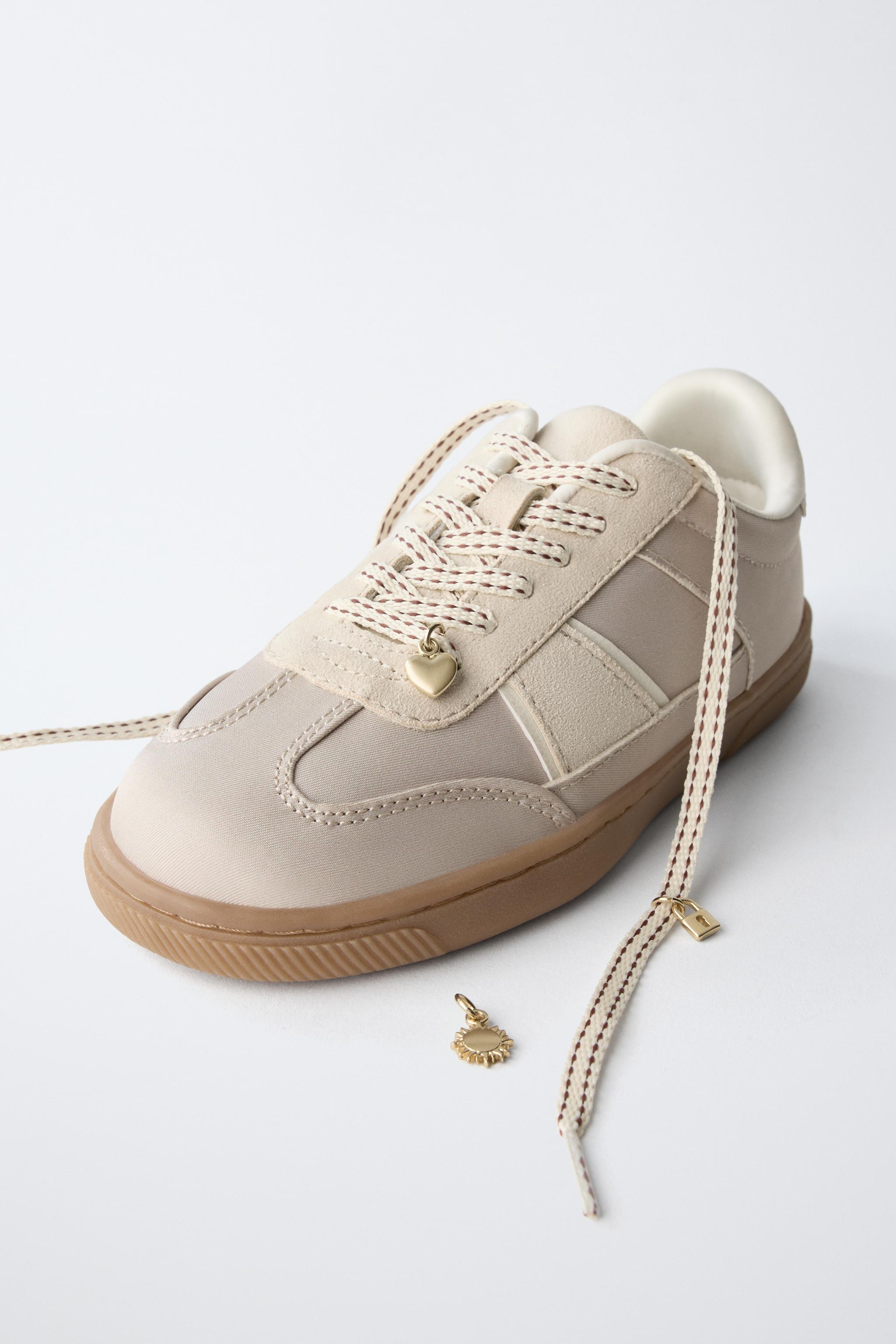 Детские кроссовки Zara CHARM SNEAKERS — фото 3